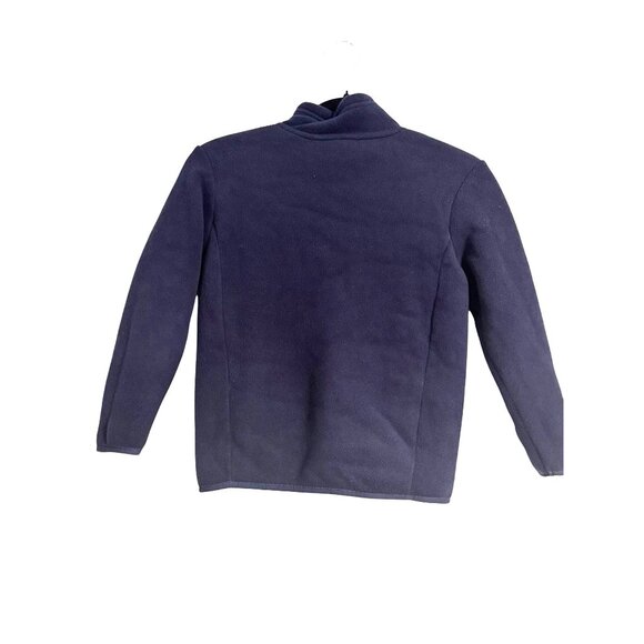 Pacific Trail Kids Fleece Zip-Up Jacket S 7/8 Navy Blue Polyester Warm & Cozy - Picture 4 of 6